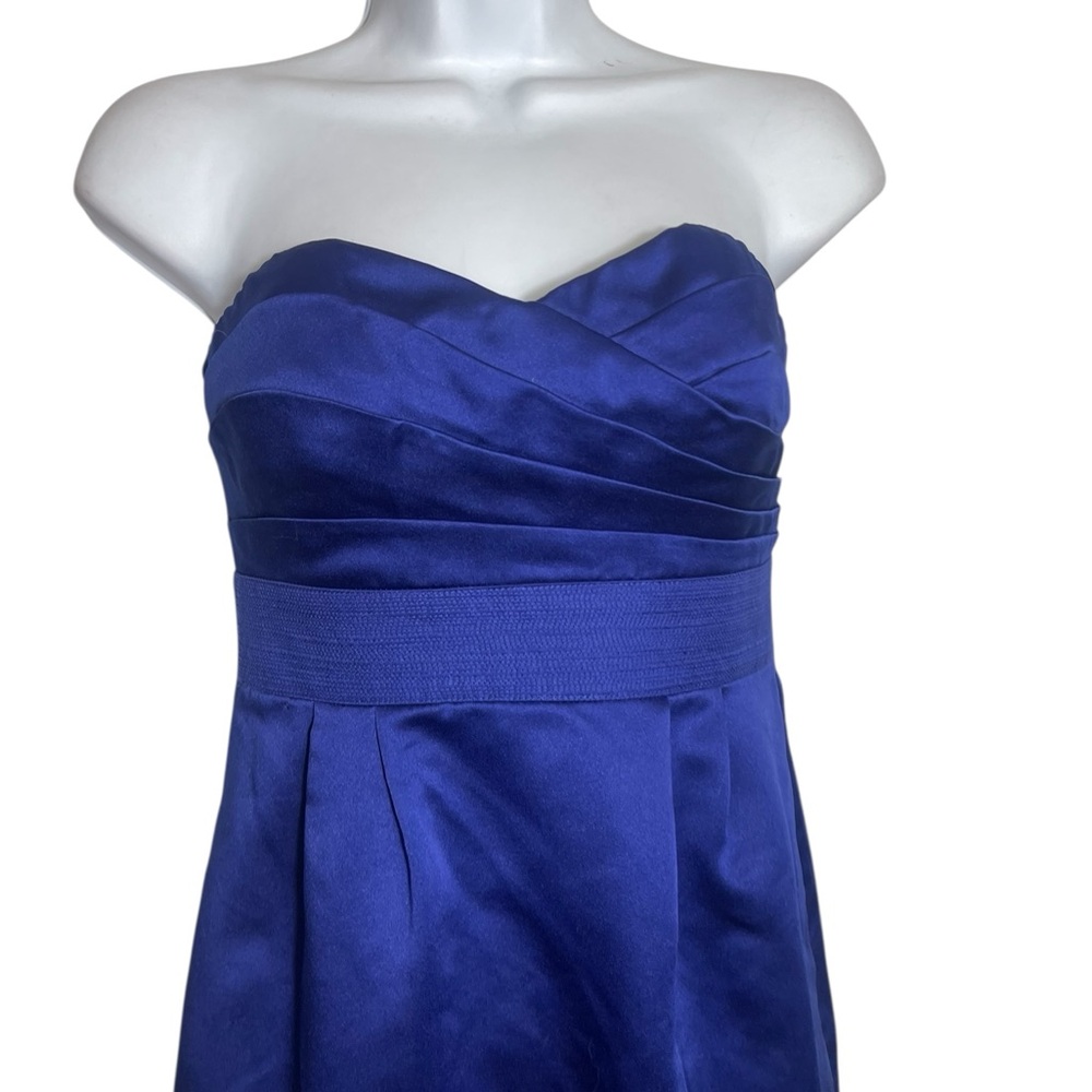 NWT Phoebeโ Couture Dress size 0 Sapphire Royal Blue Strapless Dress ๐๐ - Picture 4 of 10